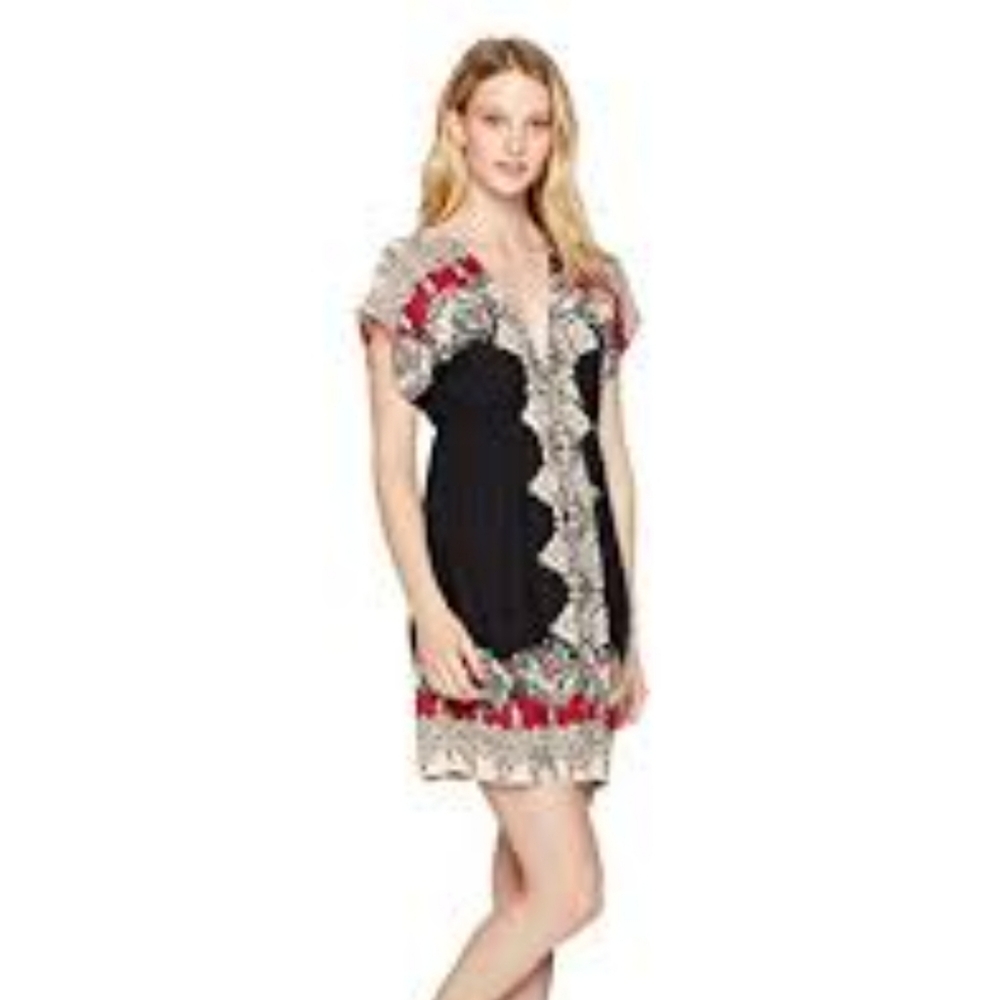 💥Angie Women's Black Kimono Dress